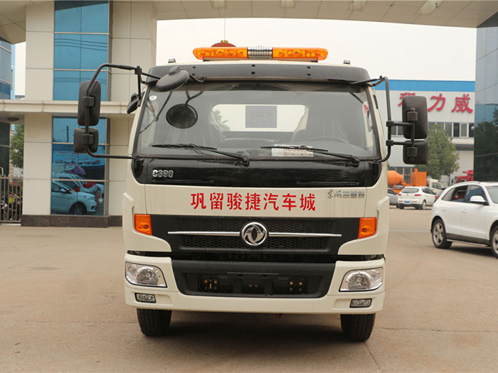 东风凯普特一拖二清障车(黄牌)