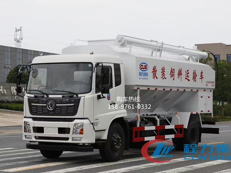 东风天锦20方散装饲料车