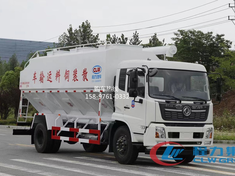 东风天锦20方散装饲料车